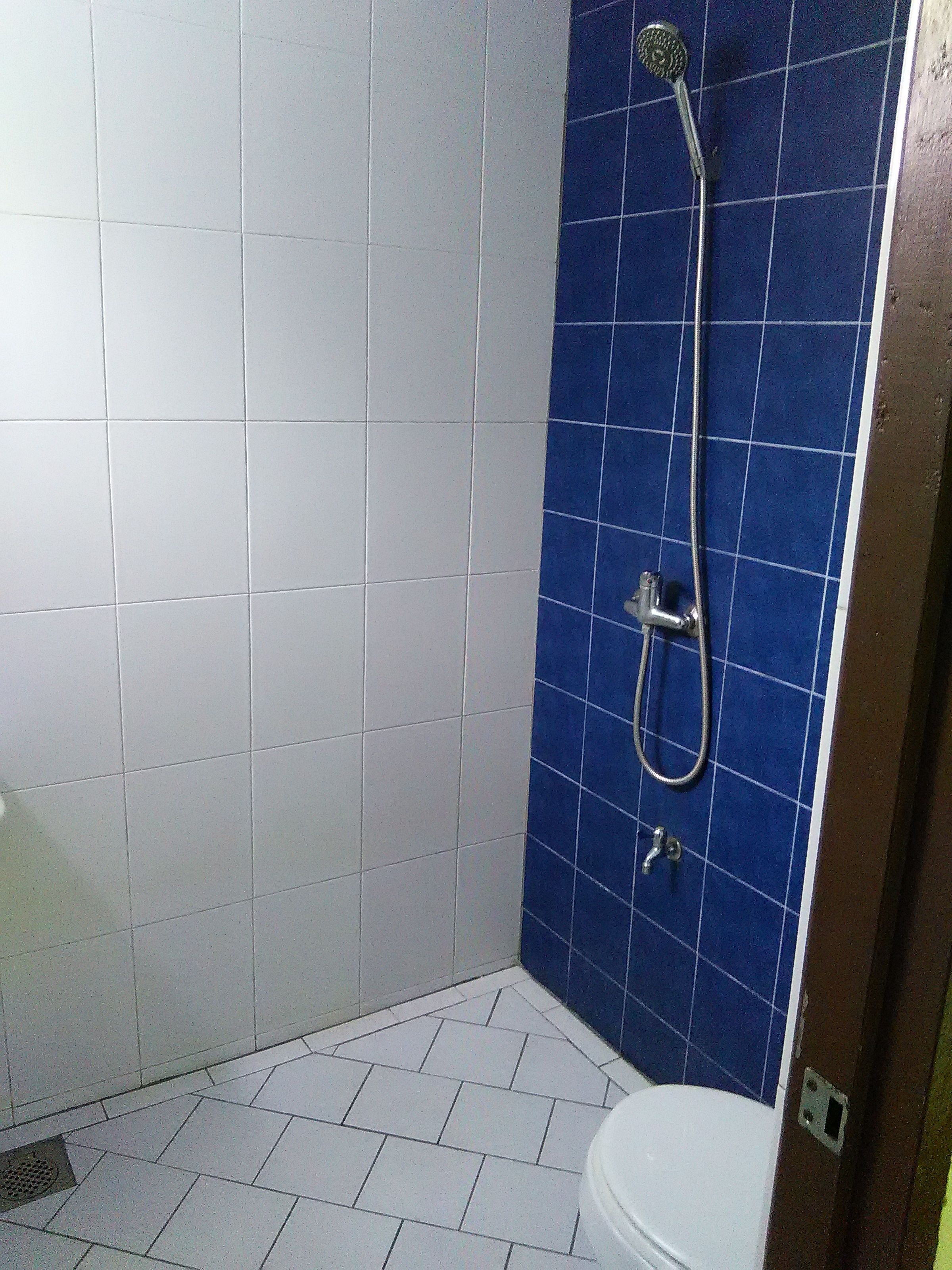 twin room | bathroom shower