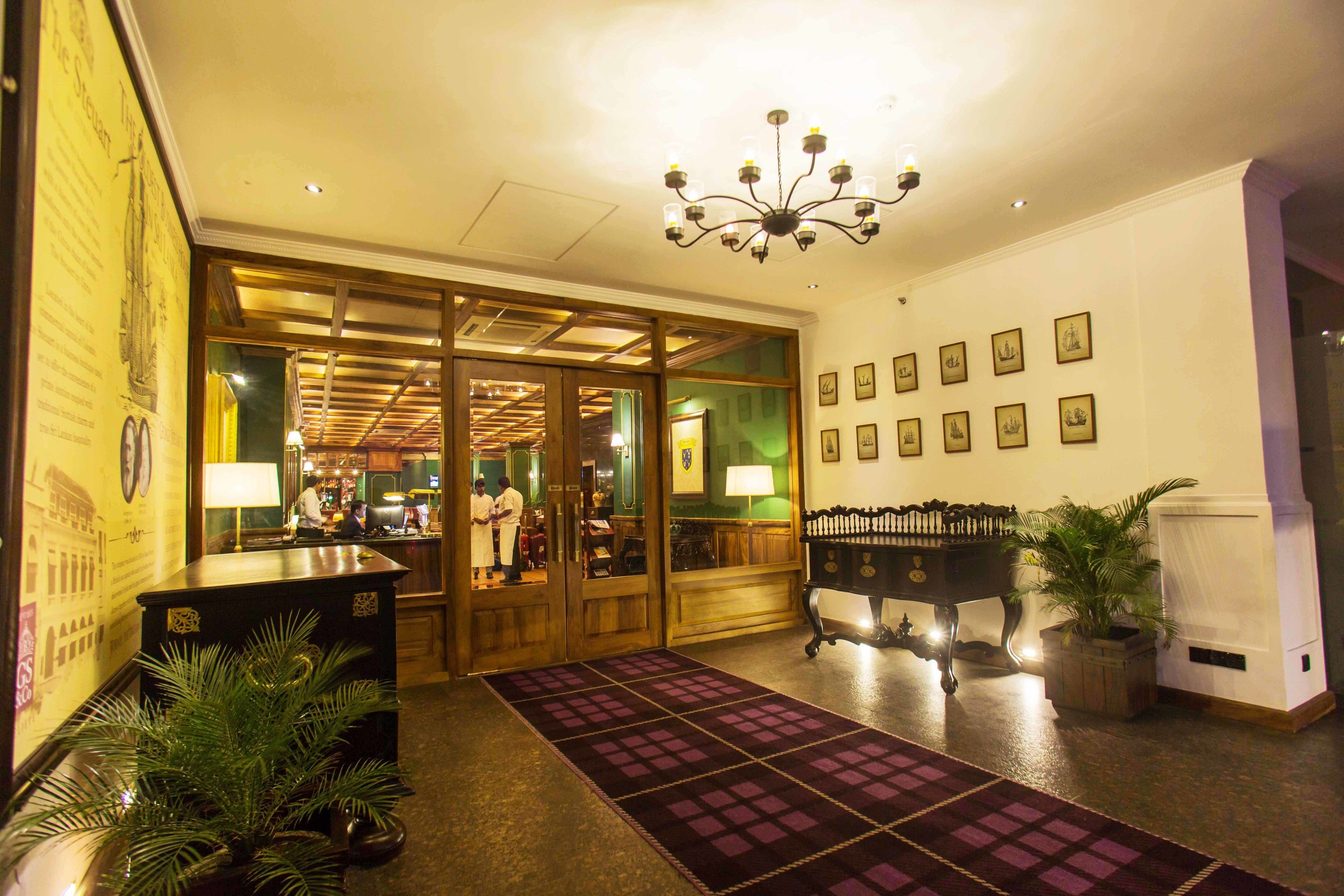Reception hall