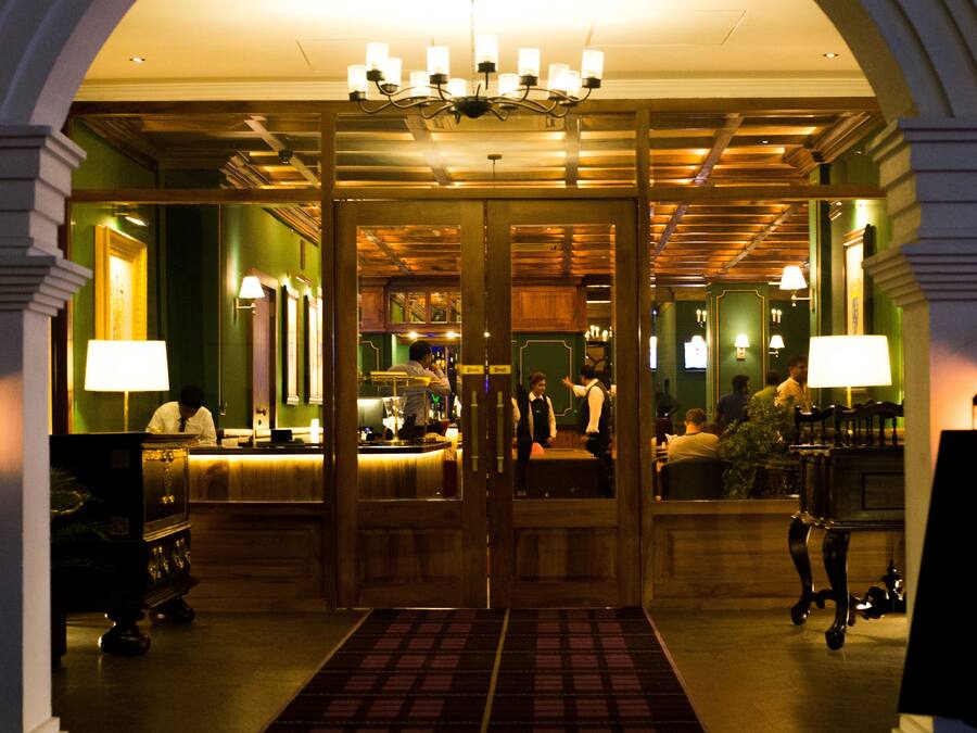 Entrada de la propiedad