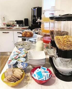 Petit déjeuner buffet compris tous les jours
