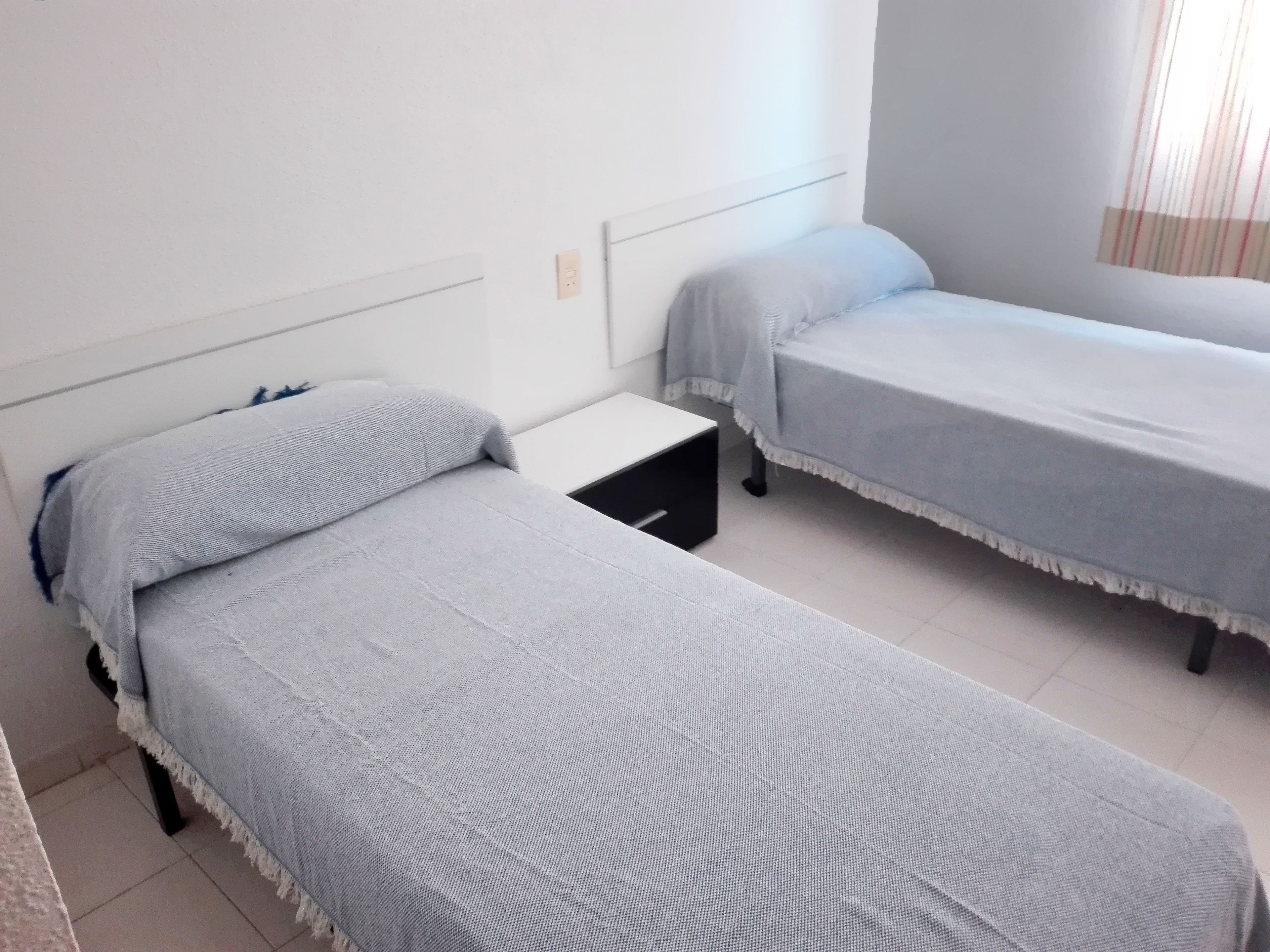 Departamento, 2 habitaciones, Terraza | Tabla de planchar con plancha, cunas y ropa de cama 