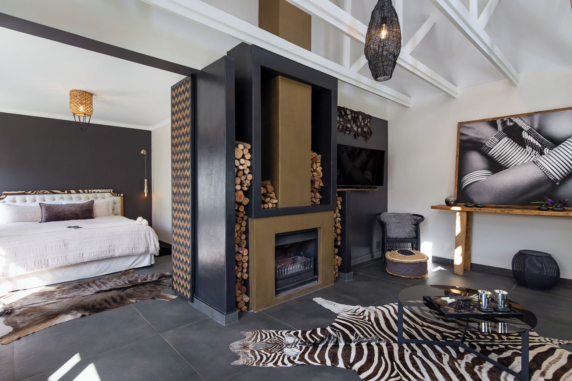 Luksus-suite | 1 soveværelse, egyptiske bomuldslagner, premium-sengetøj