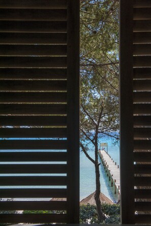 View from room - Hotel Moby Dick (Porto-Vecchio)