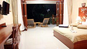Standard Room, 1 King Bed, Ocean View | Minibar, in-room safe, desk, cribs (free) - Pirogue Lodge (Praslin Island)