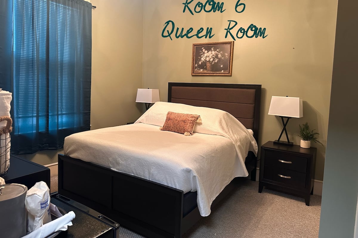 Classic Room (Room #6) | Iron/ironing board, bed sheets
