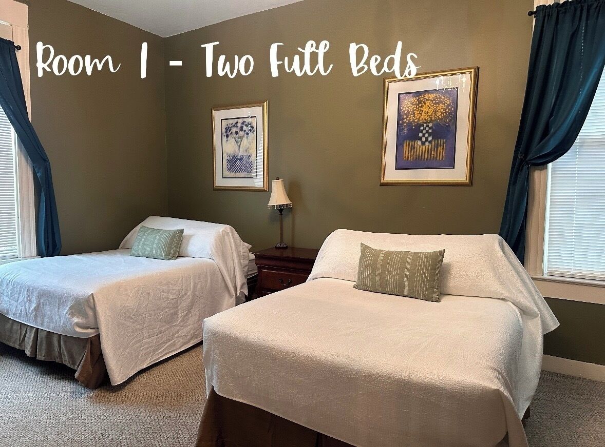 Traditional Double or Twin Room (Room#1) | Iron/ironing board, bed sheets