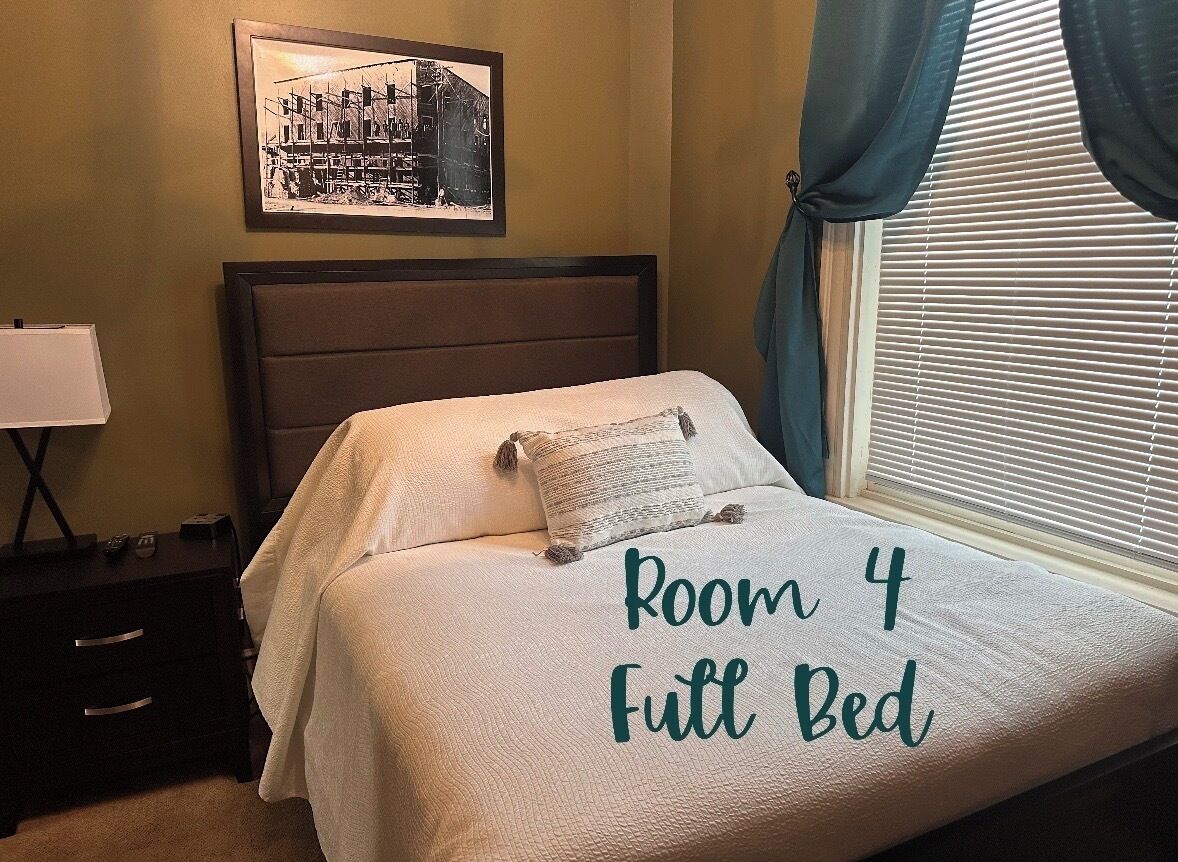 Basic Room, 1 Bedroom (Room #4) | Iron/ironing board, bed sheets