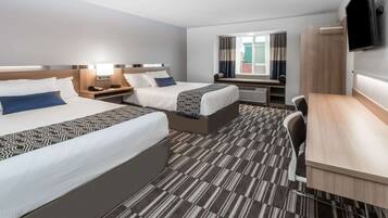 Premium bedding, down duvets, pillow-top beds, in-room safe