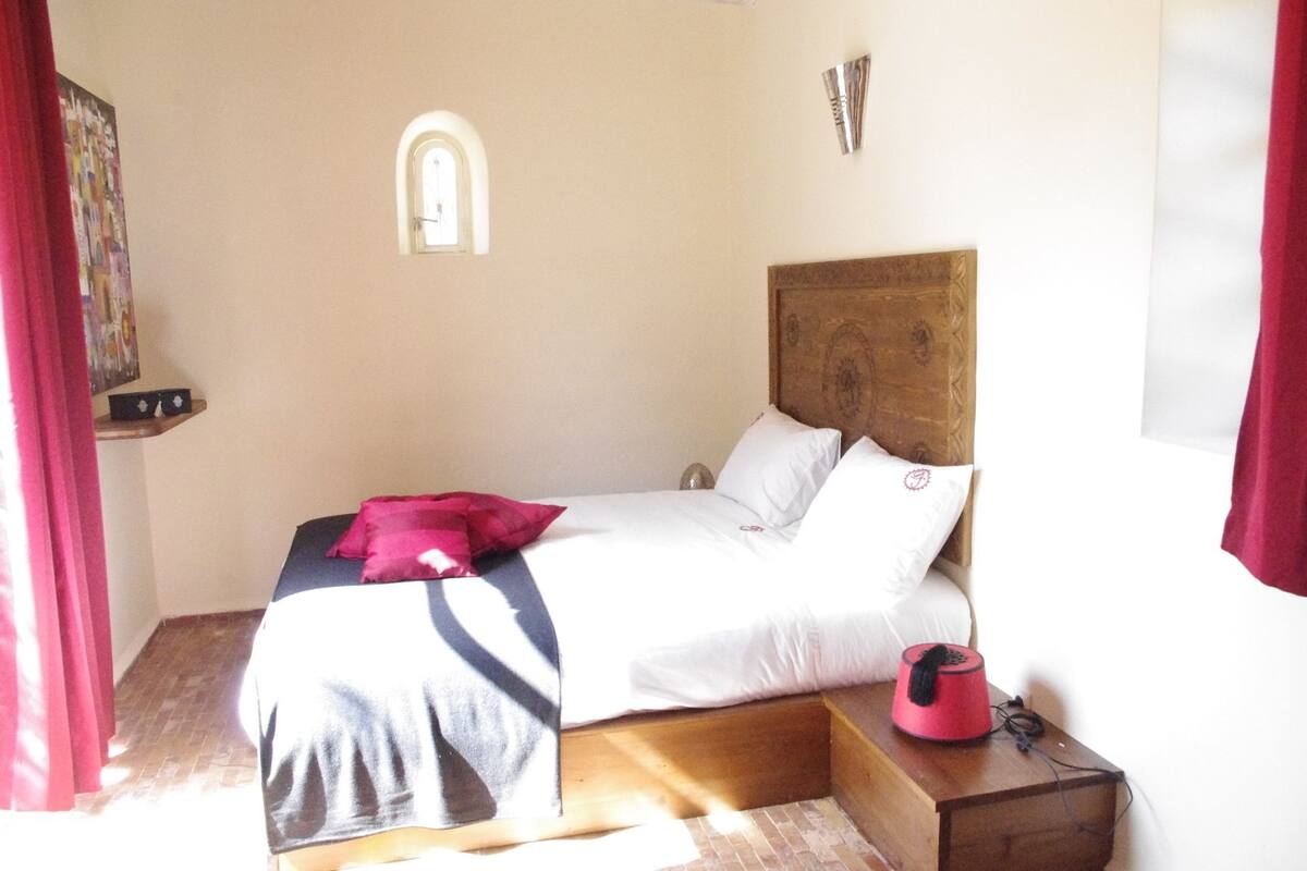 Deluxe Double Room, 1 Queen Bed, Patio | 1 bedroom, premium bedding, blackout drapes, soundproofing