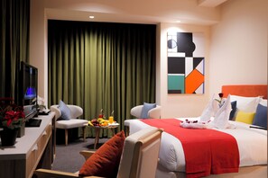 1 bedroom, minibar, in-room safe, desk