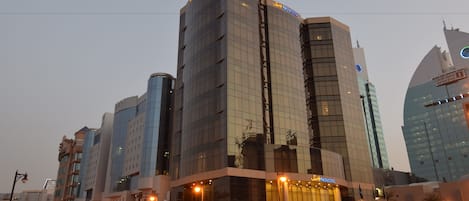 Front of property - evening/night