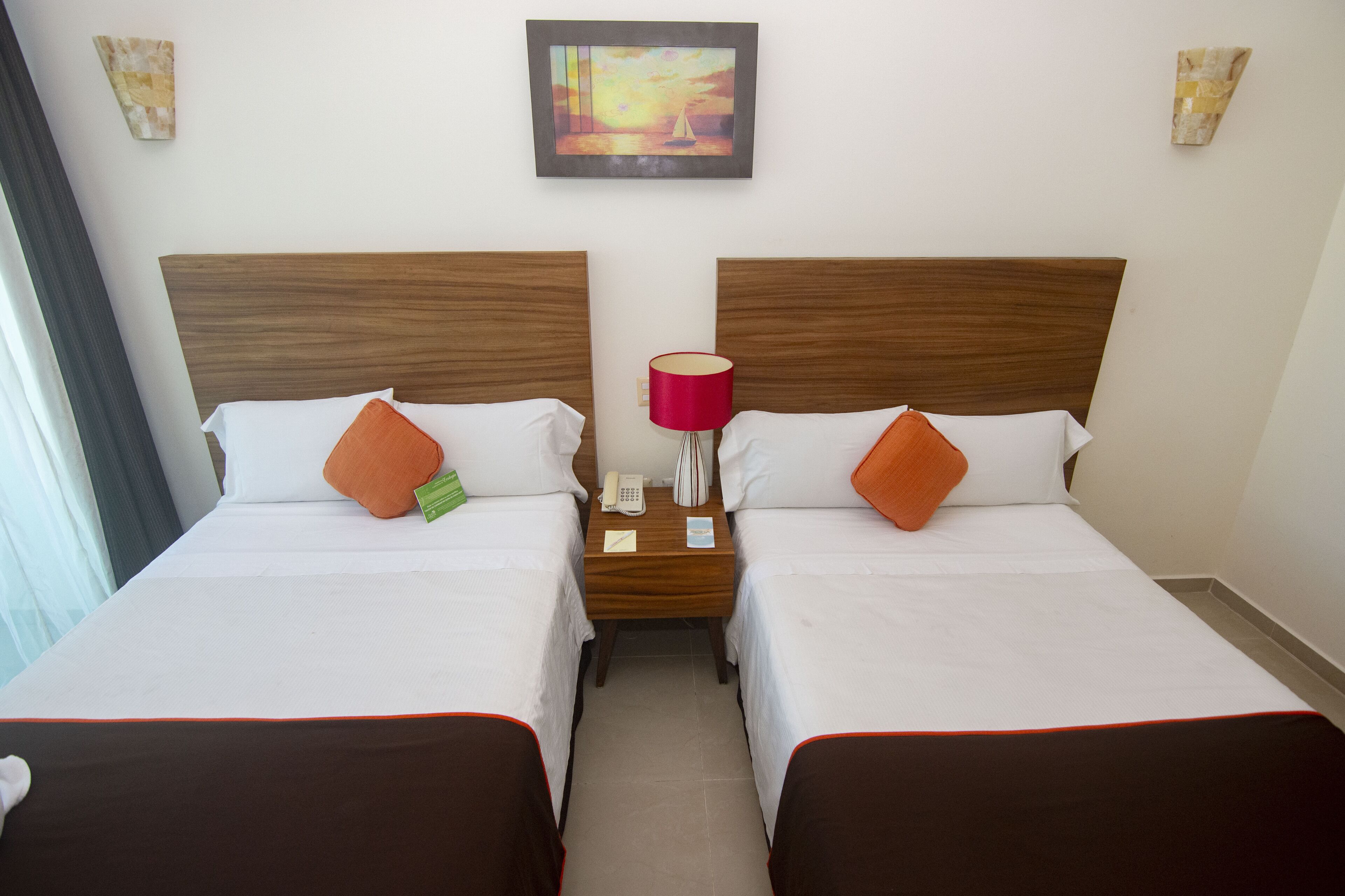 double room, 2 double beds | premium bedding, in-room safe, desk, blackout curtains