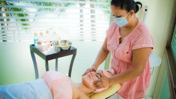 Trị liệu toàn thân, chăm sóc da mặt, chăm sóc móng tay/chân