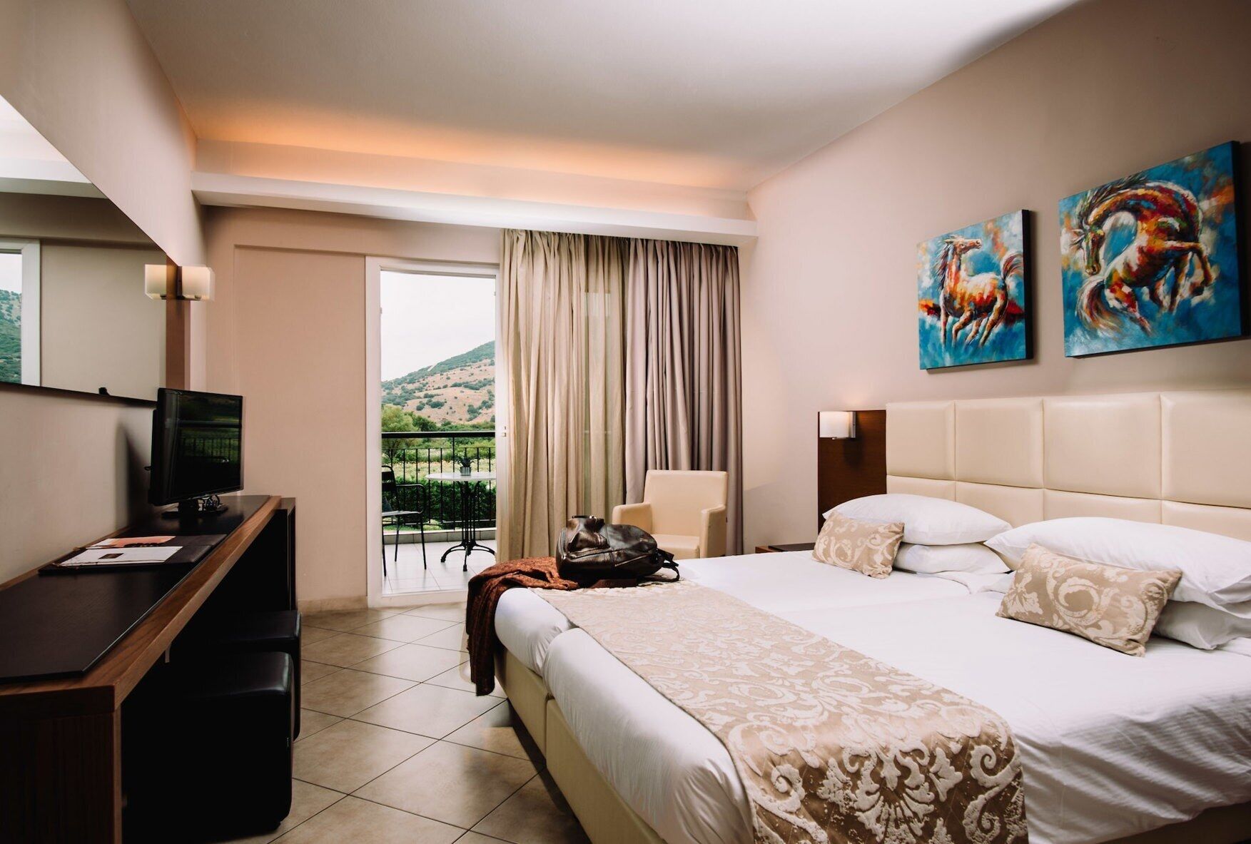 Soundproofing, iron/ironing board, free cots/infant beds, free WiFi