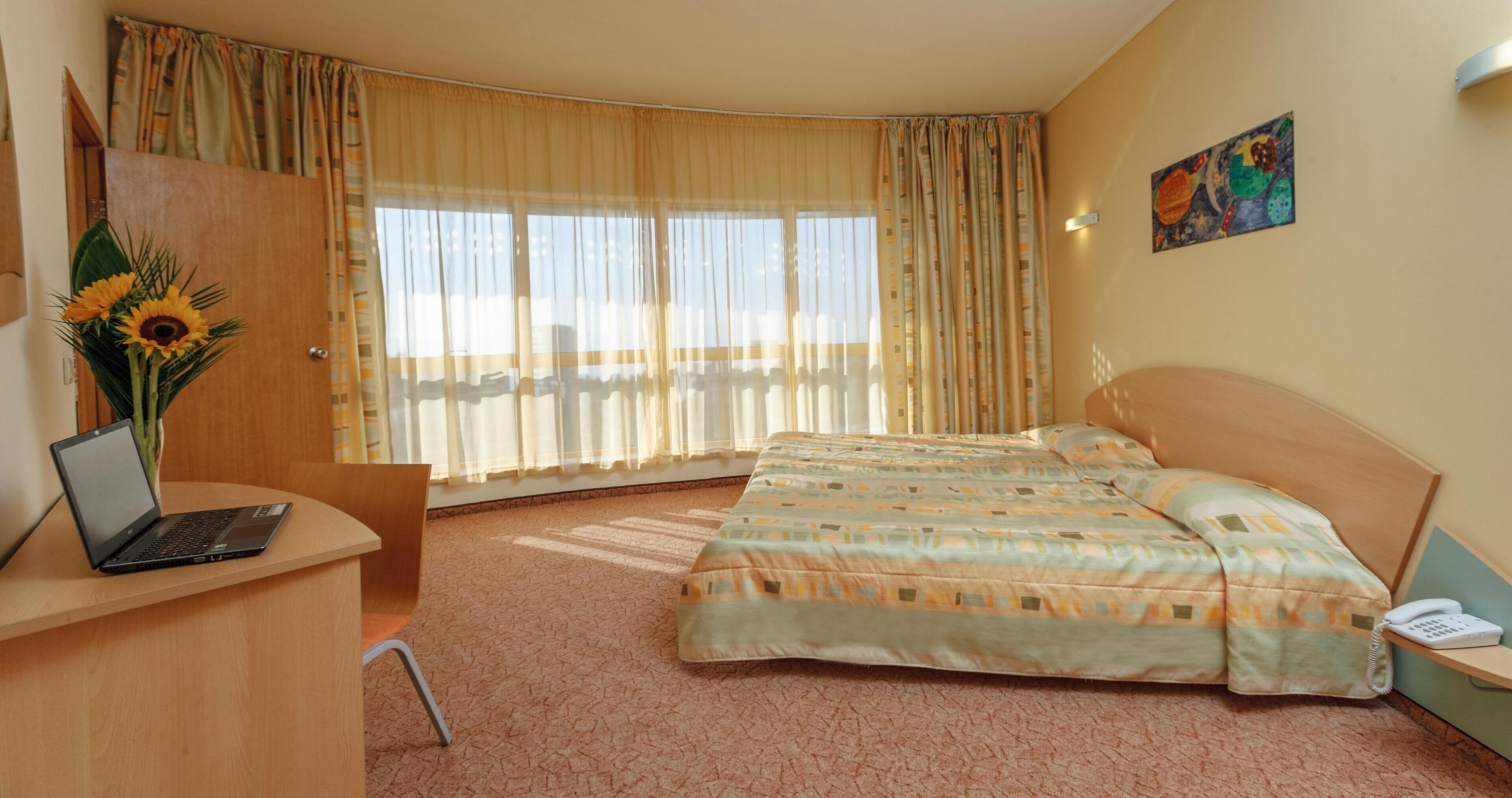 In-room safe, desk
