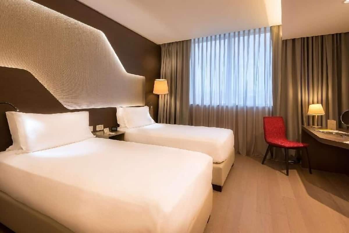 In-room safe, desk, soundproofing, free cots/infant beds