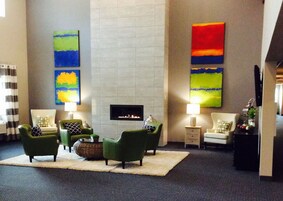 Sala de estar en el lobby