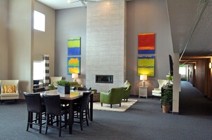 Sala de estar en el lobby