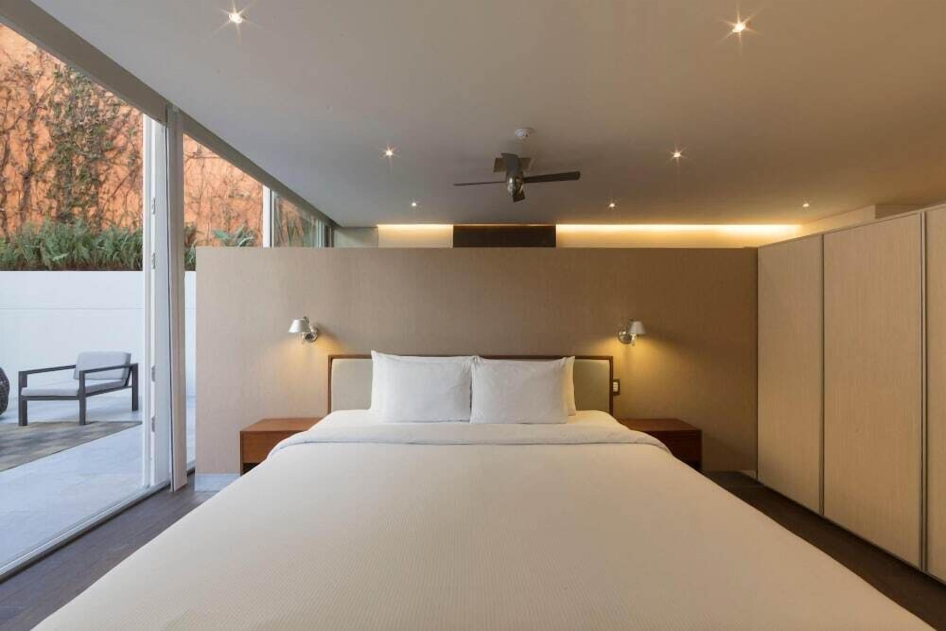 1 غرفة نوم وملاءات من القطن المصري وأغطية فراش متميزة