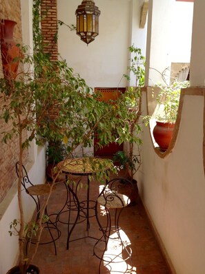 Double Room, Courtyard View (Belkis) | Balcony