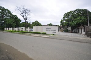 Facciata della struttura