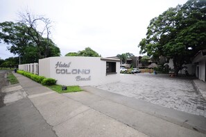 Façade de l’hébergement