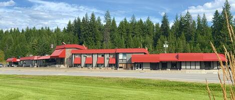 Façana frontal de l'allotjament