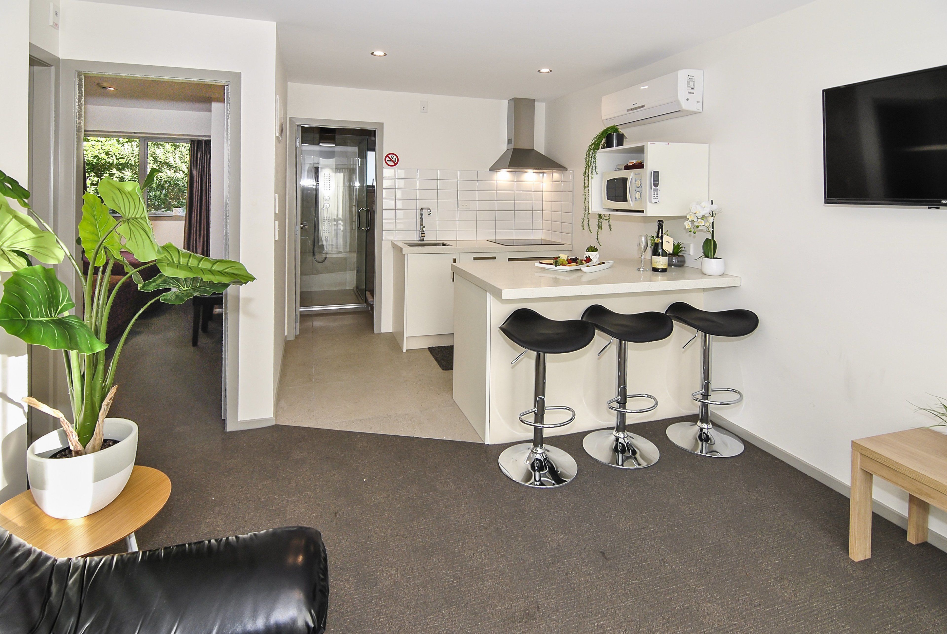 Two bedroom suite with full kitchen