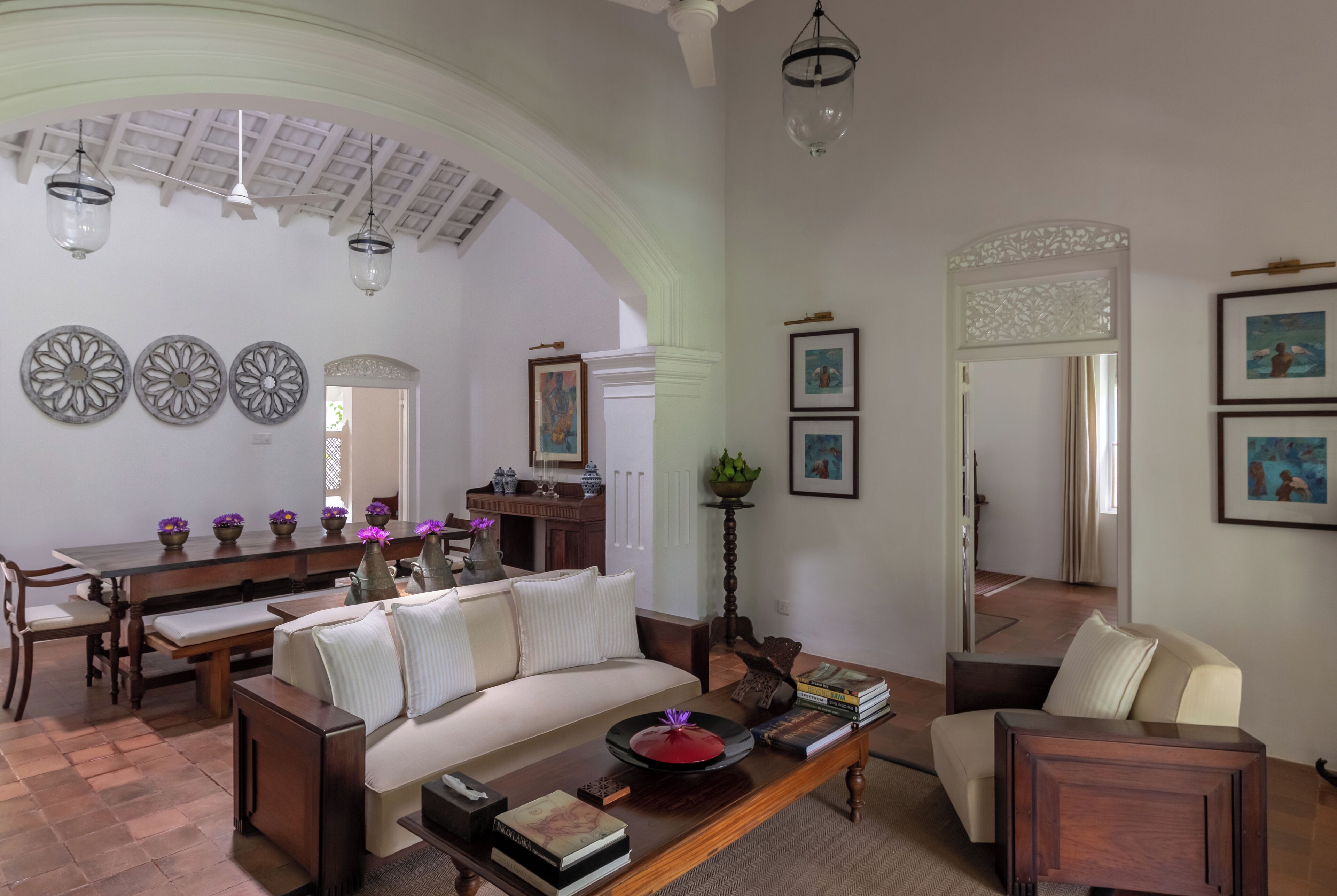 Suite, Garden Area (Walauwwa) (Evening Tea Included) | Living area | 40-inch flat-screen TV with satellite channels, Smart TV, DVD player