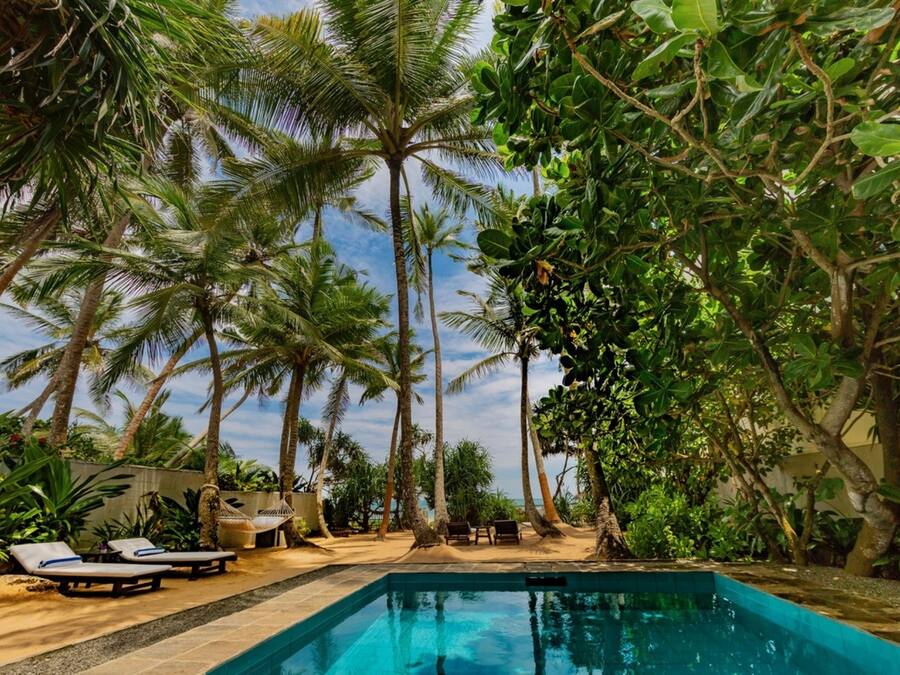 Two Bedroom Villa with Plunge Pool | Vista do quarto