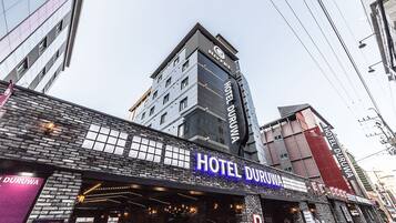 Façade de l’hébergement