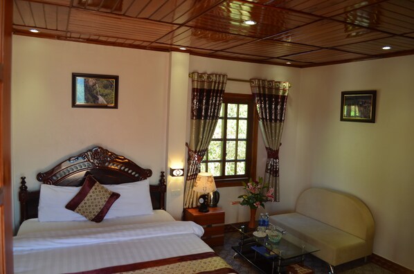 Honeymoon Suite, Terrace, Mountain View | Desk, free WiFi