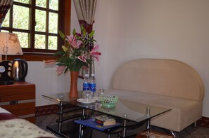 Honeymoon Suite, Terrace, Mountain View | Desk, free WiFi