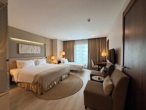 Premium-Dreibettzimmer, Stadtblick