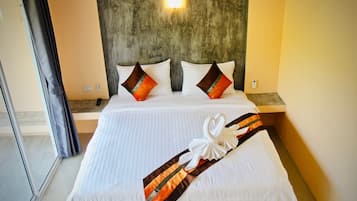 Standard Double or Twin Room, 1 Bedroom, Balcony, Pool View | In-room safe, desk, soundproofing, free WiFi
