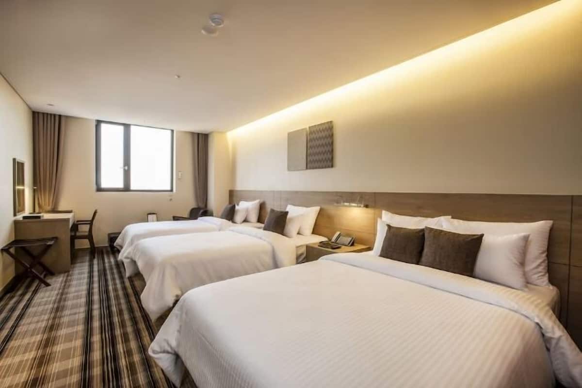 1 habitación y ropa de cama de alta calidad