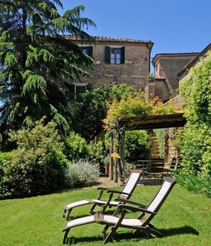 公寓, 2 間臥室, 花園景 (Maria) | 露台/庭院