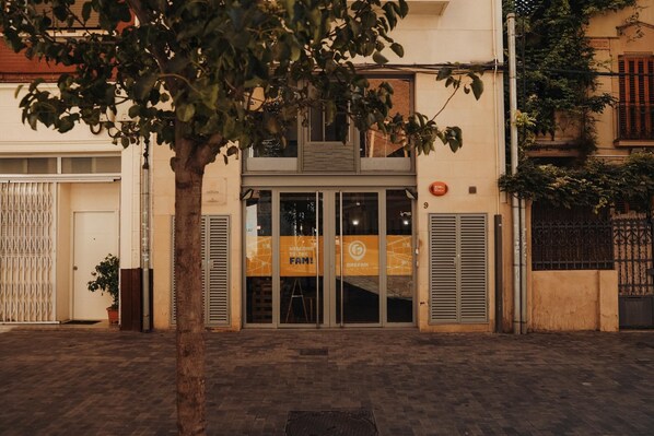 Exterior detail - Onefam Sants (Barcelona)