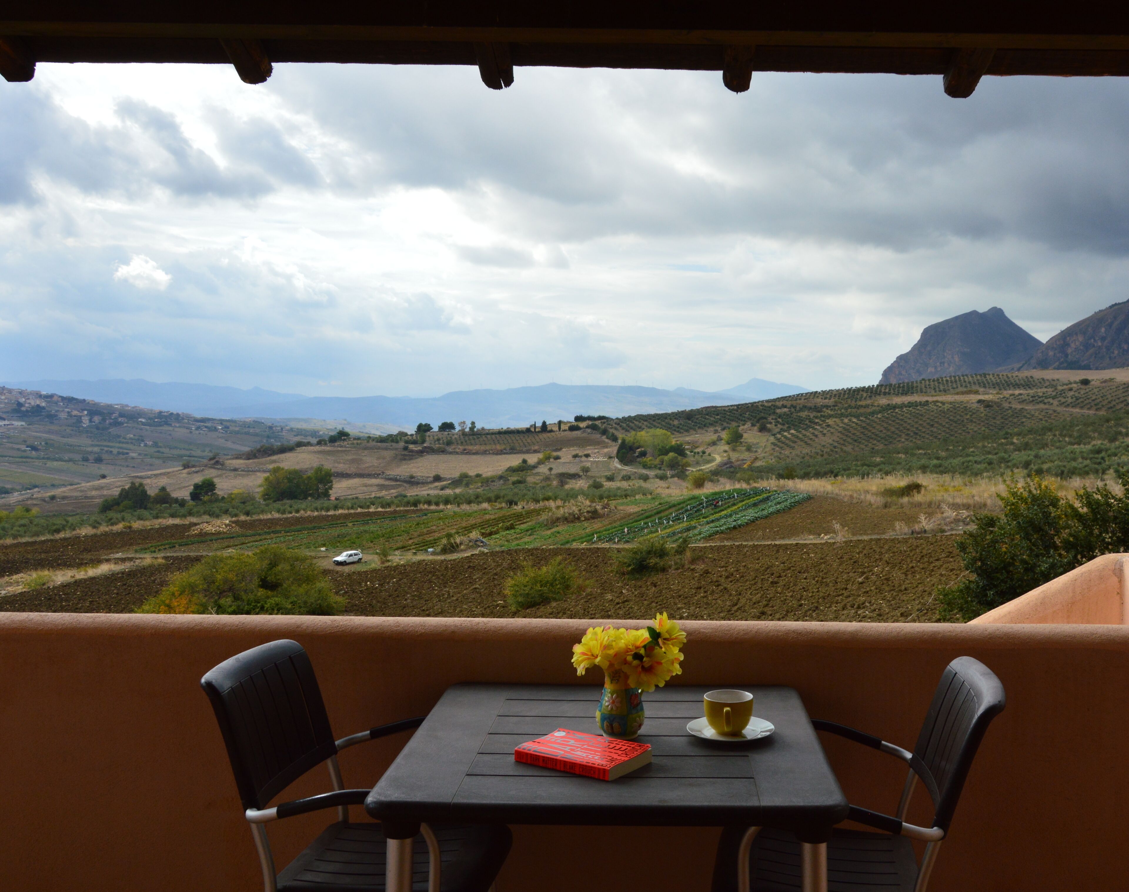 Vue depuis le balcon