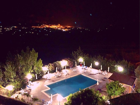 Piscina en la azotea