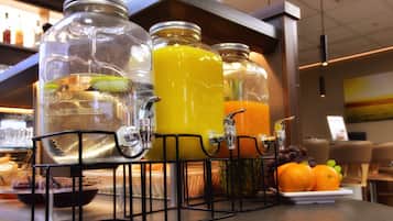 Daily buffet breakfast for a fee