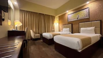 Premium Deluxe Room | Egyptian cotton sheets, premium bedding, minibar, in-room safe