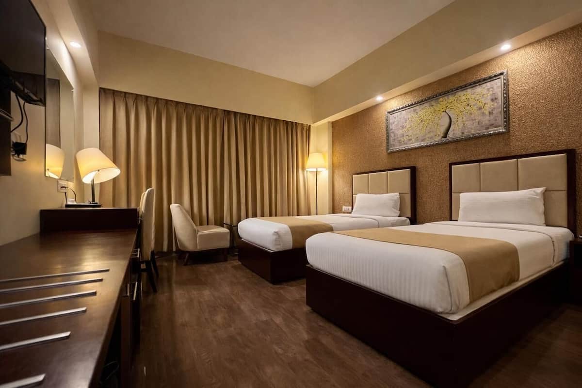 Habitación superior | Sábanas de algodón egipcio, ropa de cama de alta calidad y minibar