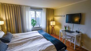 Exklusiv studiosvit | Skrivbord, gratis wi-fi och rullstolsanpassning