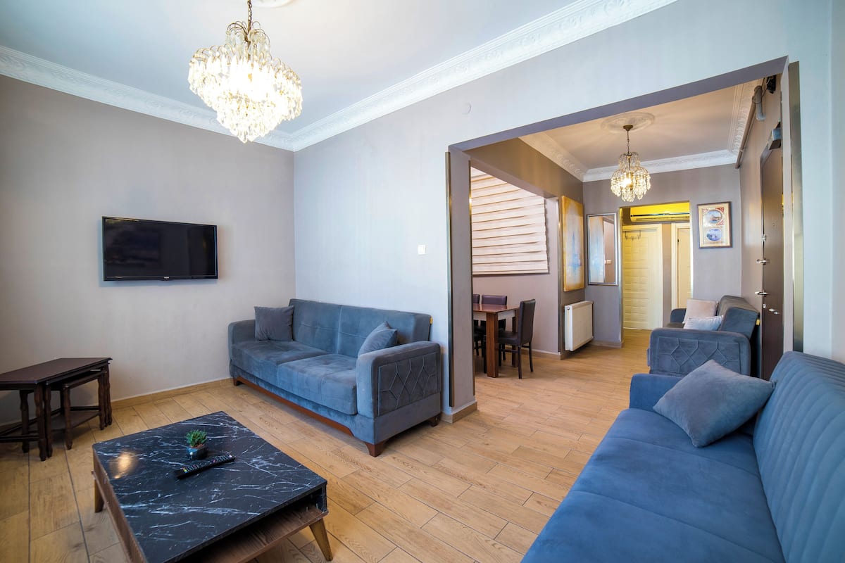 Family Apartment, Balcony | Living area | LCD TV