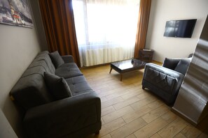 Family Apartment, Balcony | Living area | LCD TV - Zendy Suite Hotel (Istanbul)
