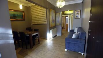 Family Apartment, Balcony | Living area | LCD TV