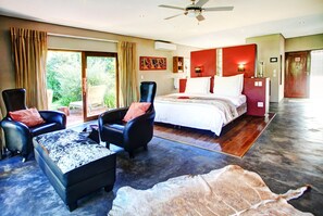 Honeymoon-Suite, 1 King-Bett (6) | 1 Schlafzimmer, Bettwäsche aus ägyptischer Baumwolle