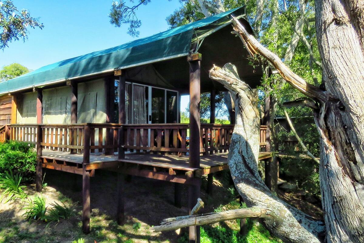 Comfort-Ferienhütte (Double Tented )