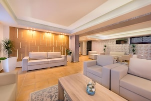Sala de estar en el lobby